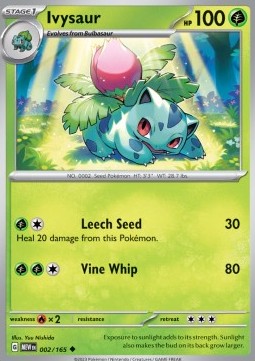 Ivysaur - 151 (Uncommon) [MEW-002] Hover Image