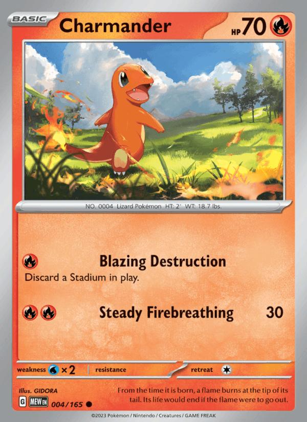 Charmander - 151 (Common) [MEW-004] Main image