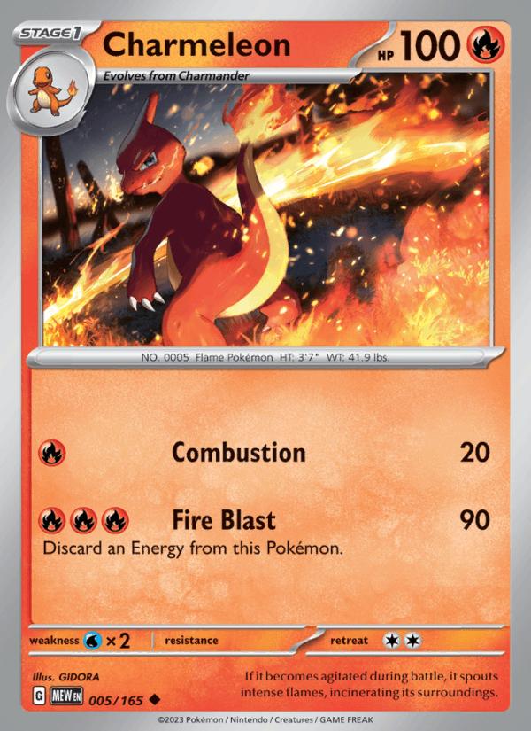 Charmeleon - 151 (Uncommon) [MEW-005] Image principale du produit