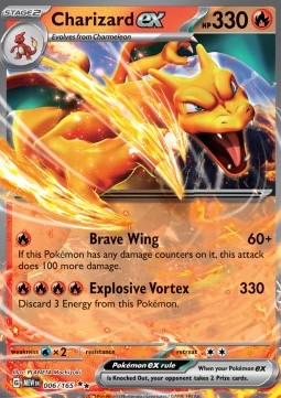 Charizard ex - 151 (Double Rare) [MEW-006] Imagen principal del producto