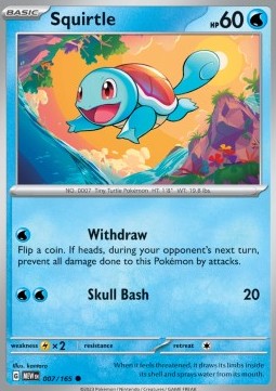 Squirtle - 151 (Common) [MEW-007] Imagen principal del producto