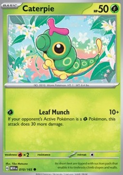 Caterpie - 151 (Common) [MEW-010] Hover Image
