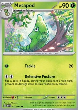 Metapod - 151 (Common) [MEW-011] Hover Image