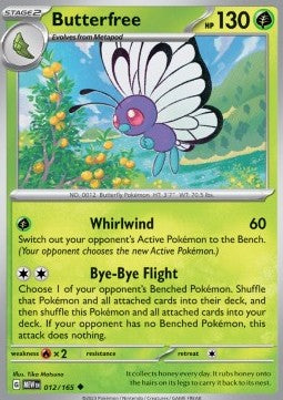 Butterfree - 151 (Uncommon) [MEW-012] Hover Image