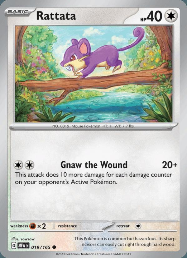 Rattata - 151 (Common) [MEW-019] Immagine principale del prodotto