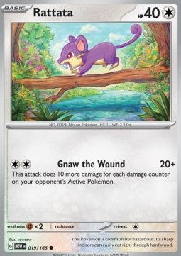 Rattata - 151 (Common) [MEW-019] Hover Image
