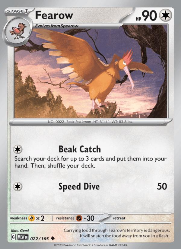 Fearow - 151 (Uncommon) [MEW-022] Hauptbild