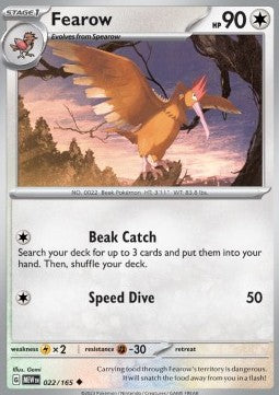 Fearow - 151 (Uncommon) [MEW-022] Hover Image