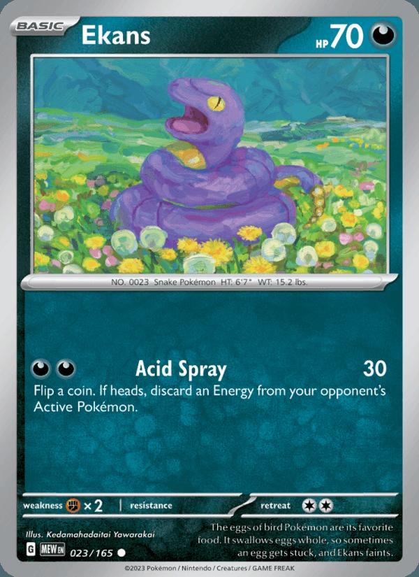 Ekans - 151 (Common) [MEW-023] Image principale du produit