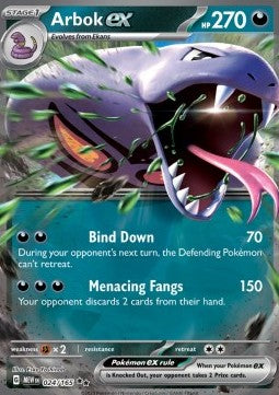 Arbok ex - 151 (Double Rare) [MEW-024] Hauptbild