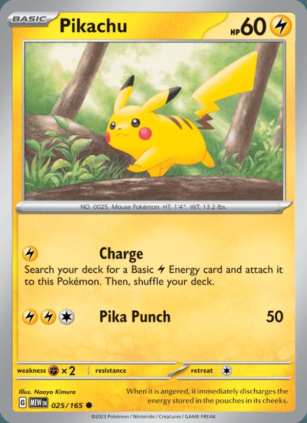 Pikachu - 151 (Common) [MEW-025] Main image