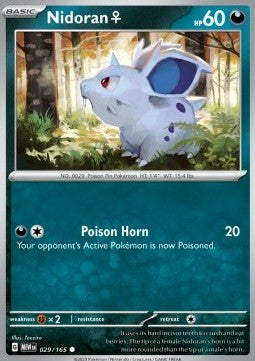 Nidoran - 151 (Common) [MEW-029] Immagine principale del prodotto