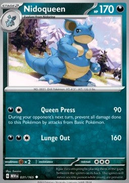 Nidoqueen - 151 (Uncommon) [MEW-031] Imagen principal del producto