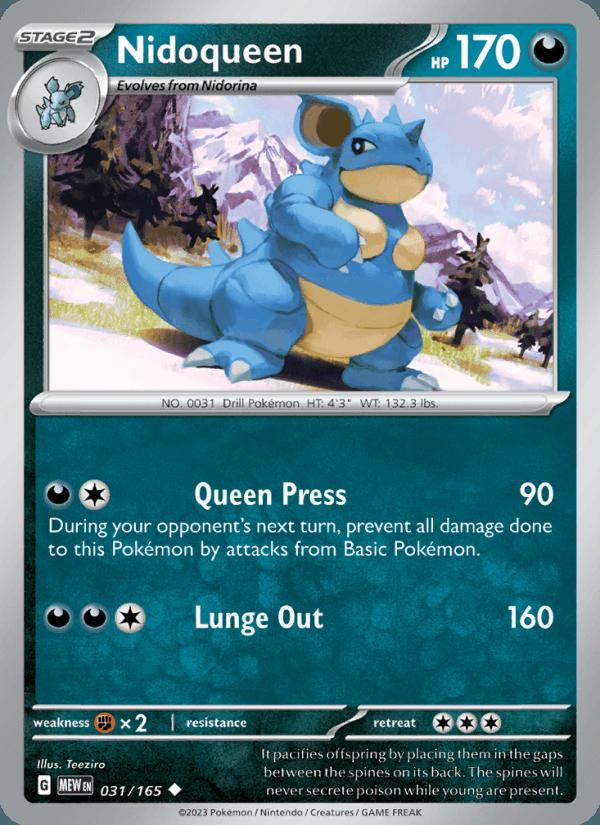 Nidoqueen - 151 (Uncommon) [MEW-031] Main image