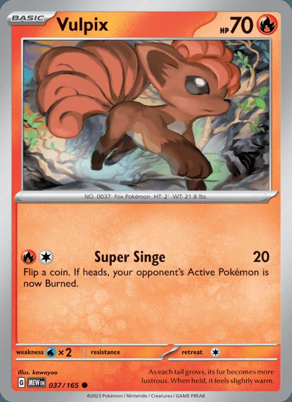 Vulpix - 151 (Common) [MEW-037] Image principale du produit