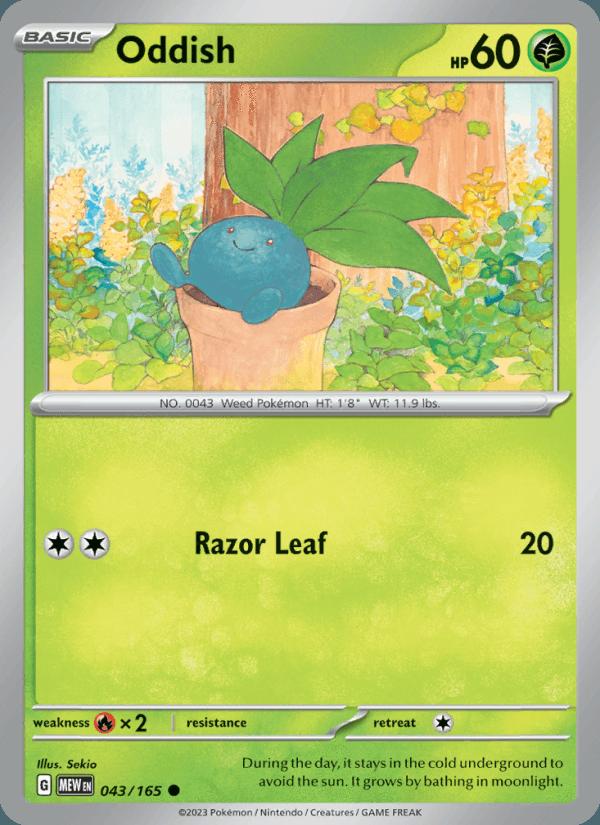 Oddish - 151 (Common) [MEW-043] Hauptbild