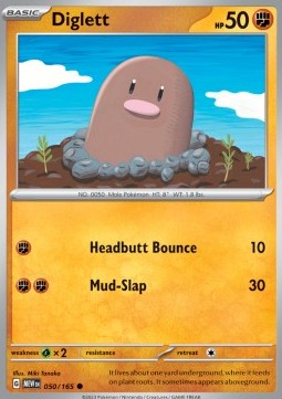 Diglett - 151 (Common) [MEW-050] Imagen principal del producto