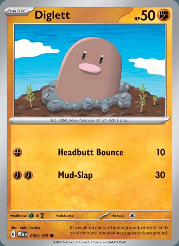 Diglett - 151 (Common) [MEW-050] Immagine principale del prodotto