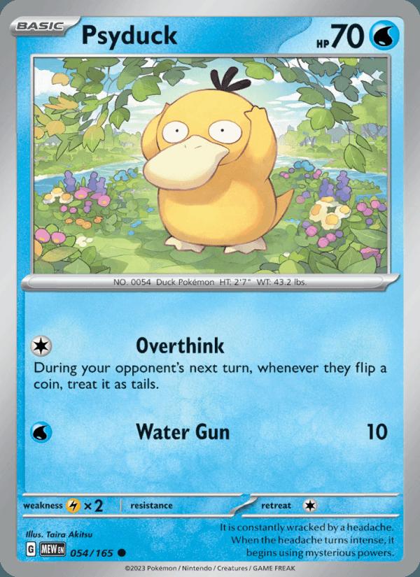 Psyduck - 151 (Common) [MEW-054] Image principale du produit