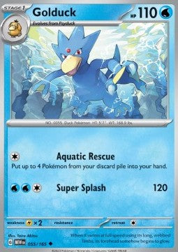 Golduck - 151 (Uncommon) [MEW-055] Hover Image