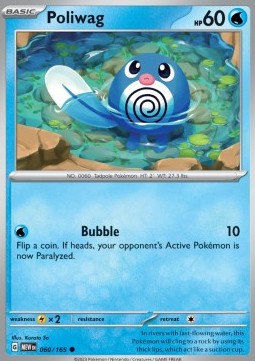 Poliwag - 151 (Common) [MEW-060] Hover Image