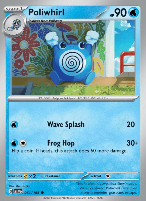 Poliwhirl - 151 (Common) [MEW-061] Image principale du produit