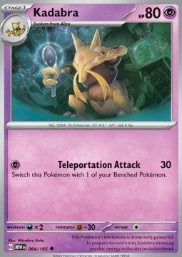 Kadabra - 151 (Uncommon) [MEW-064] Imagen principal del producto