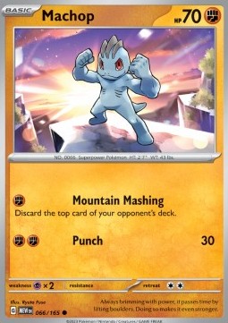 Machop - 151 (Common) [MEW-066] Hover Image