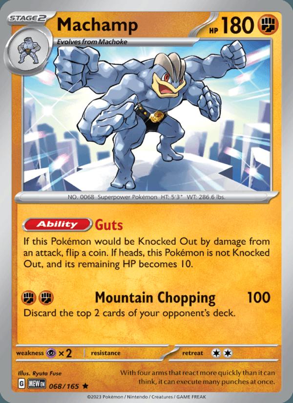 Machamp - 151 (Rare) [MEW-068] Main image