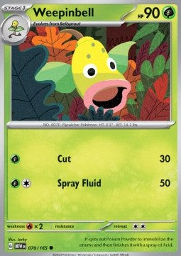 Weepinbell - 151 (Common) [MEW-070] Hover Image