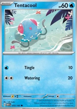 Tentacool - 151 (Common) [MEW-072] Hover Image