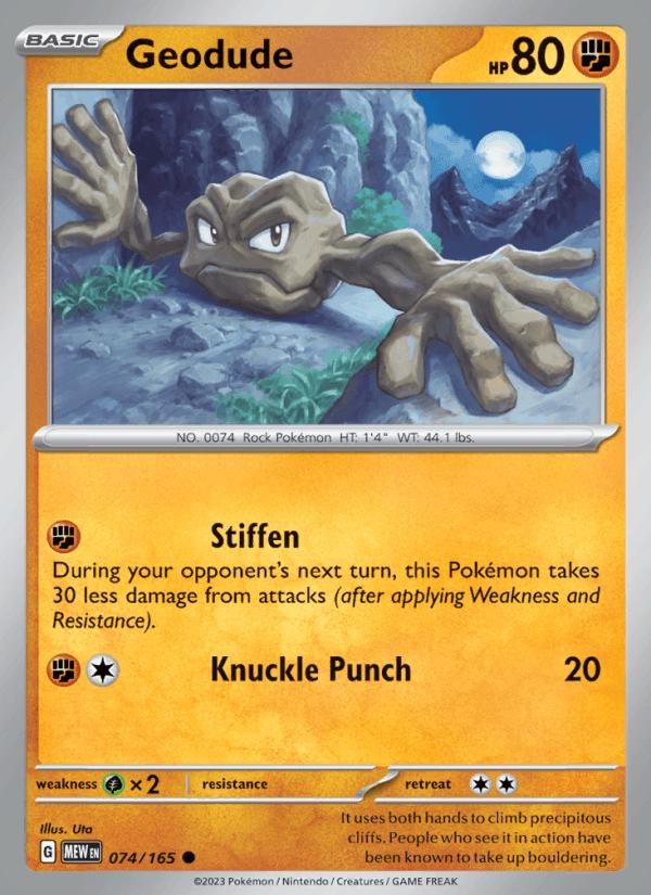 Geodude - 151 (Common) [MEW-074] Hauptbild