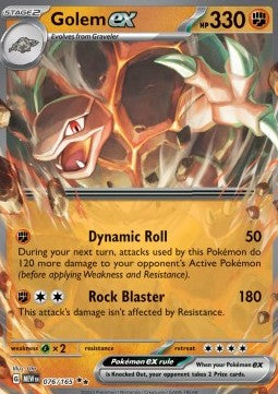 Golem ex - 151 (Double Rare) [MEW-076] Imagen principal del producto