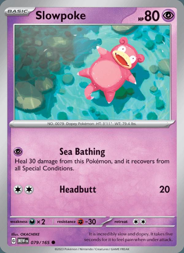 Slowpoke - 151 (Common) [MEW-079] Immagine principale del prodotto