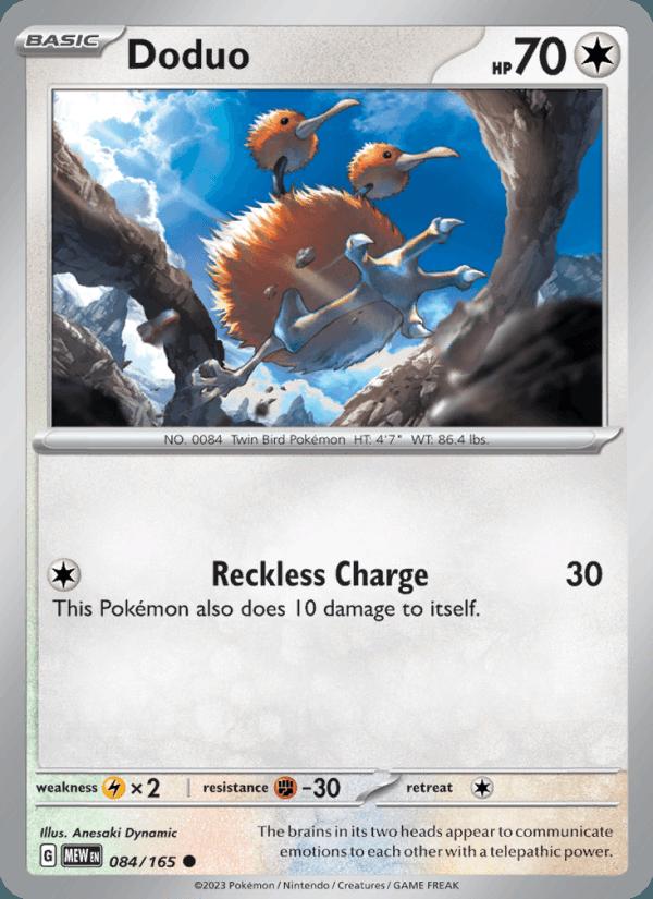 Doduo - 151 (Common) [MEW-084] Main image