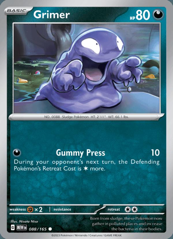 Grimer - 151 (Common) [MEW-088] Image principale du produit