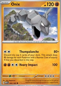 Onix - 151 (Uncommon) [MEW-095] Imagen principal del producto