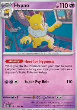 Hypno - 151 (Uncommon) [MEW-097] Imagen principal del producto