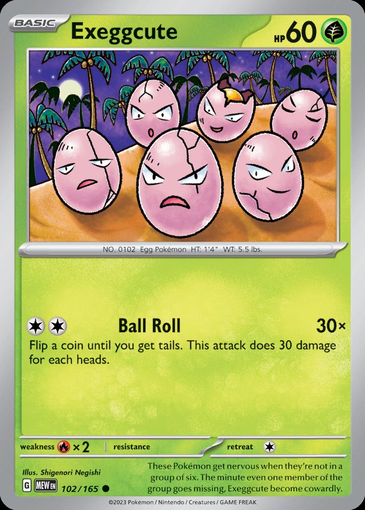 Exeggcute - 151 (Common) [MEW-102] Main image