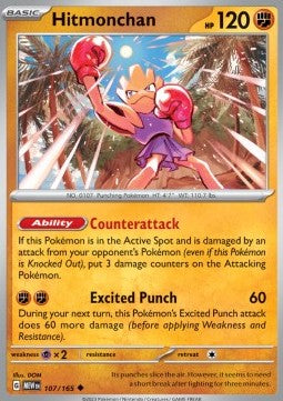 Hitmonchan - 151 (Uncommon) [MEW-107] Imagen principal del producto