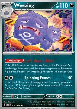 Weezing - 151 (Rare) [MEW-110] Imagen principal del producto