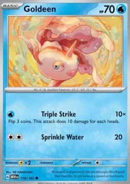 Goldeen - 151 (Common) [MEW-118] Hover Image