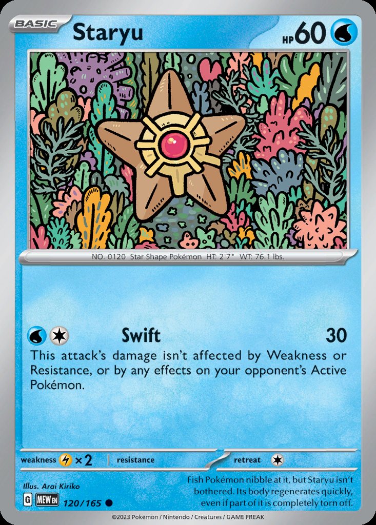 Staryu - 151 (Common) [MEW-120] Hoofdafbeelding