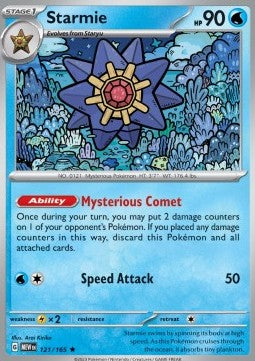 Starmie - 151 (Rare) [MEW-121] Immagine principale del prodotto