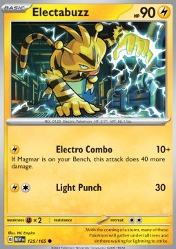 Electabuzz - 151 (Common) [MEW-125] Hover Image