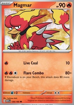 Magmar - 151 (Common) [MEW-126] Hover Image