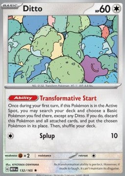Ditto - 151 (Rare) [MEW-132] Imagen principal del producto