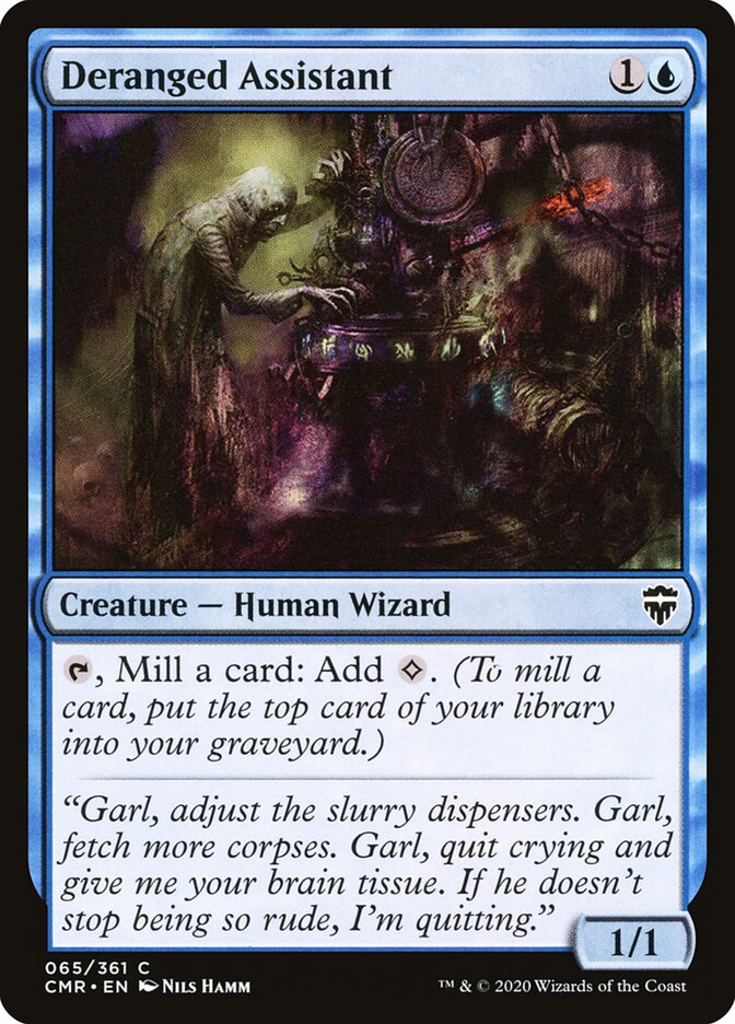 Deranged Assistant - Commander Legends (Common) [CMR-65]