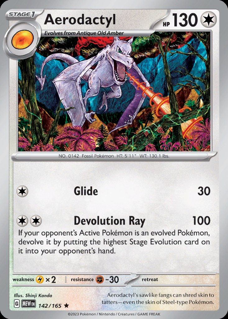 Aerodactyl - 151 (Rare) [MEW-142] Hoofdafbeelding