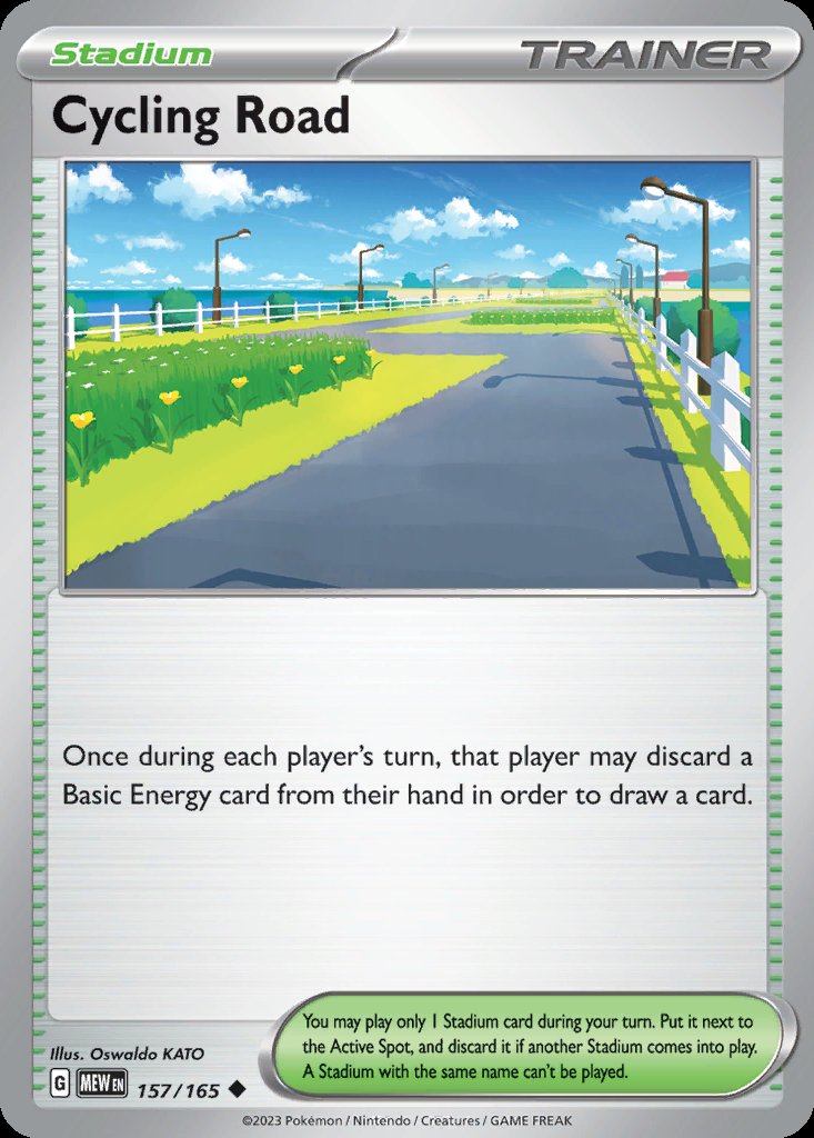 Cycling Road - 151 (Uncommon) [MEW-157] Immagine principale del prodotto